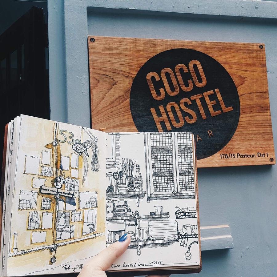 Coco Hostel Ho Chi Minh-staden Exteriör bild
